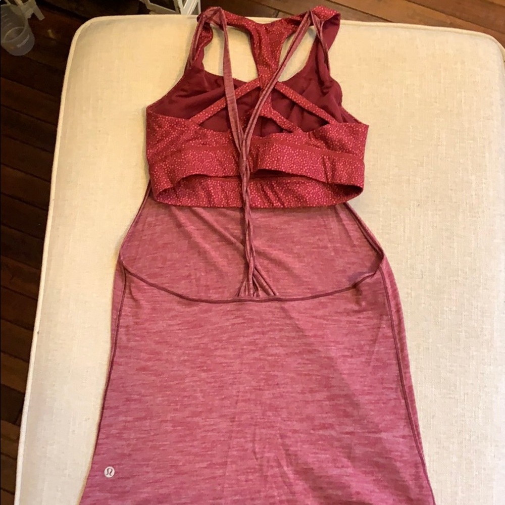 Lulu lemon tank with built in bra